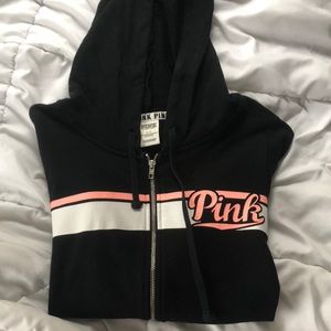 Pink Victoria’s Secret zip up